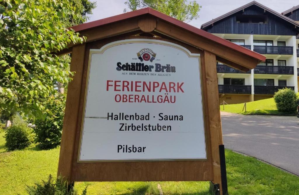 Ferienwohnung Allgaeuglueck Im Ferienpark Oberallgaeu Mit Hallenbad, Sauna, Wlan 미센 윌햄스 외부 사진